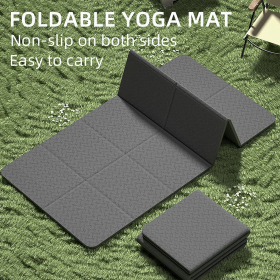 Foldable Thickened TPE Yoga Mat Fitness & Exercise product image 1