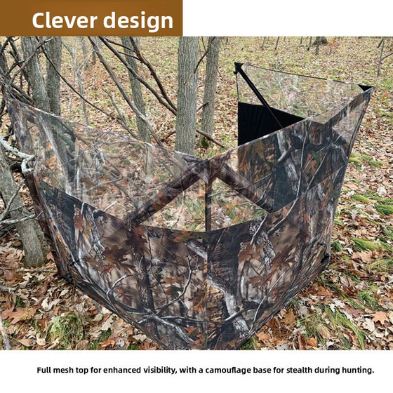 Camouflage Hunting Blind Tent Camping Shelter & Sleep product image 5