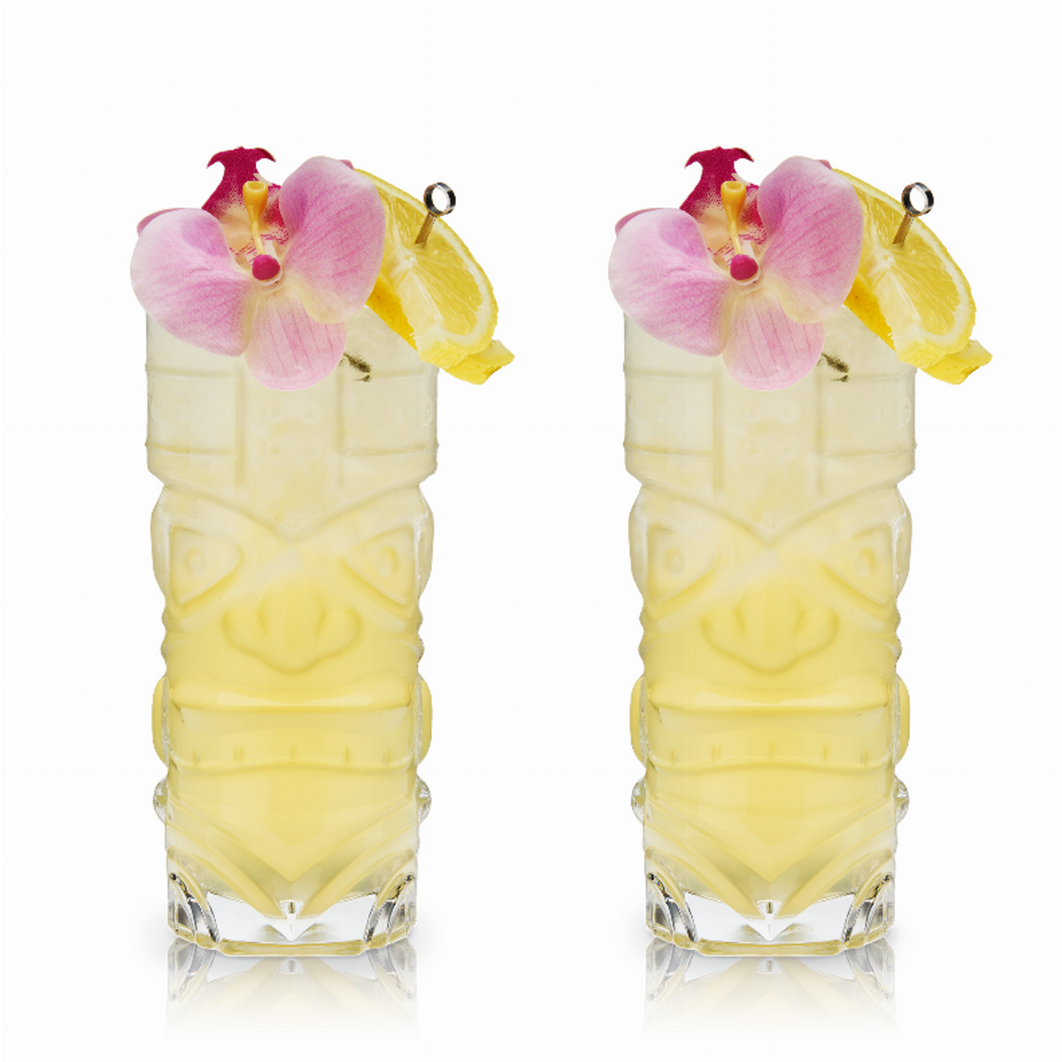 Crystal Tiki Glasses by Viski