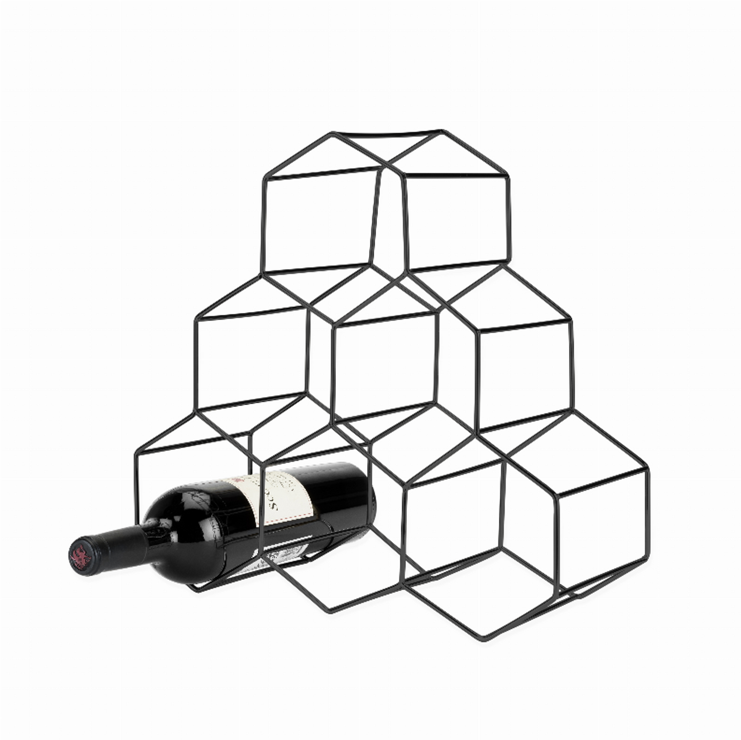 Geo Countertop Wine Rack by Viski