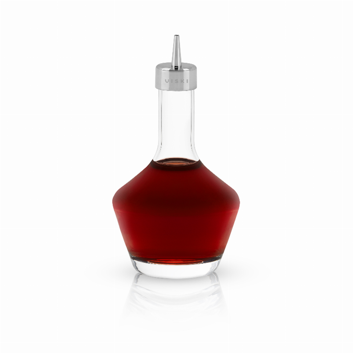 Bitters Bottle with Stainless Steel Dasher Top by Viski