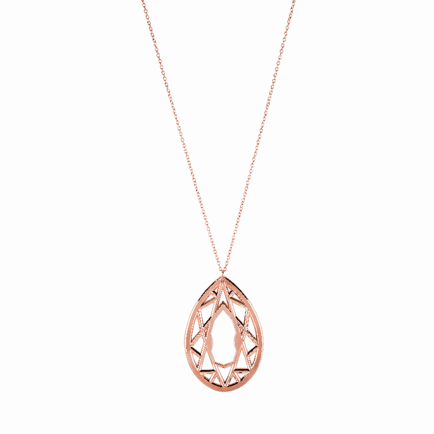 Gem Rose Gold Necklace Bottle Opener by Blush