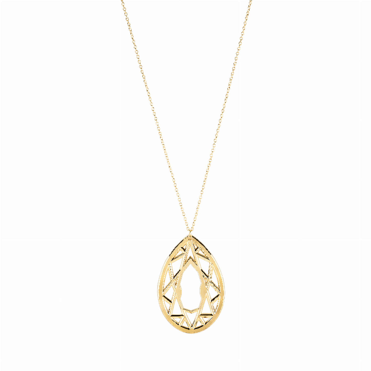 Blush Gem Necklace Bottle Opener in Rose Gold