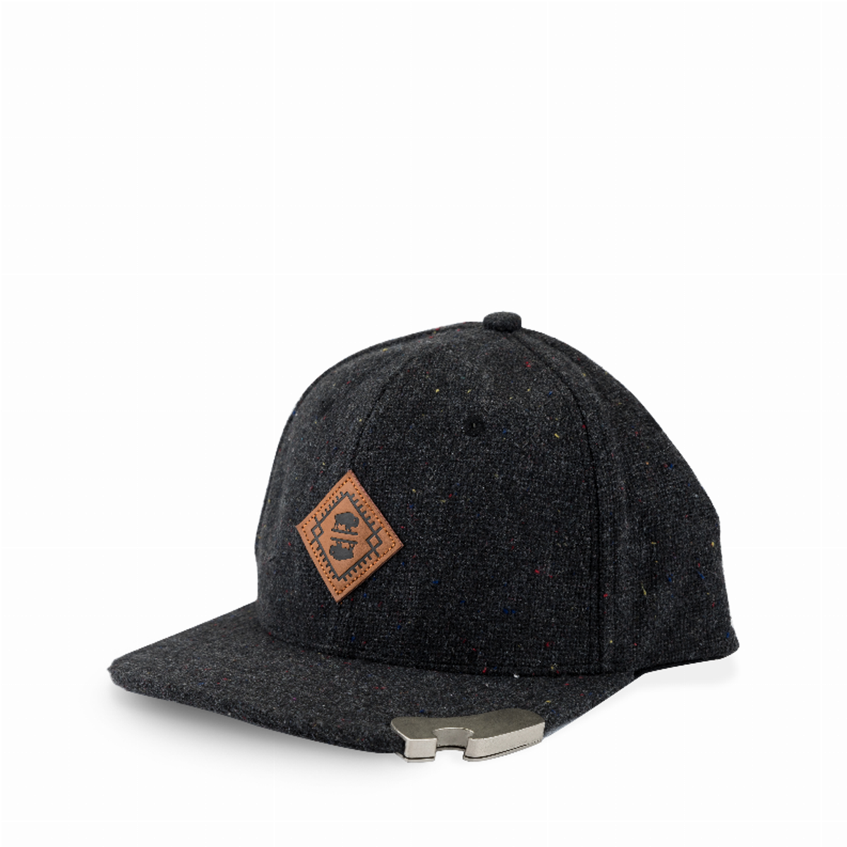Foster & Rye Wool Snapback Hat with Bottle Opener