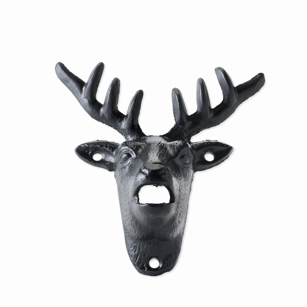 Cast Iron Wall-Mounted Deer Bottle Opener by Foster & Rye