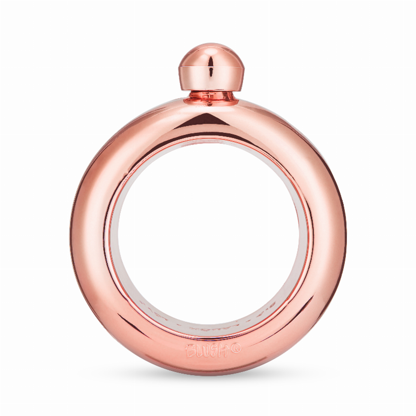 Rose Gold Plastic Bangle Flask by Blush