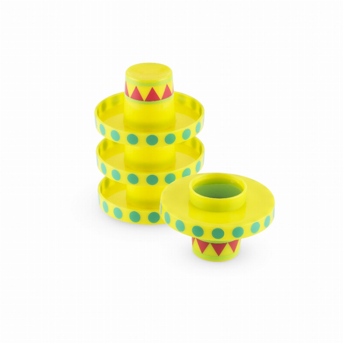 Truezoo Sombrero Shot Glasses, Set of 4