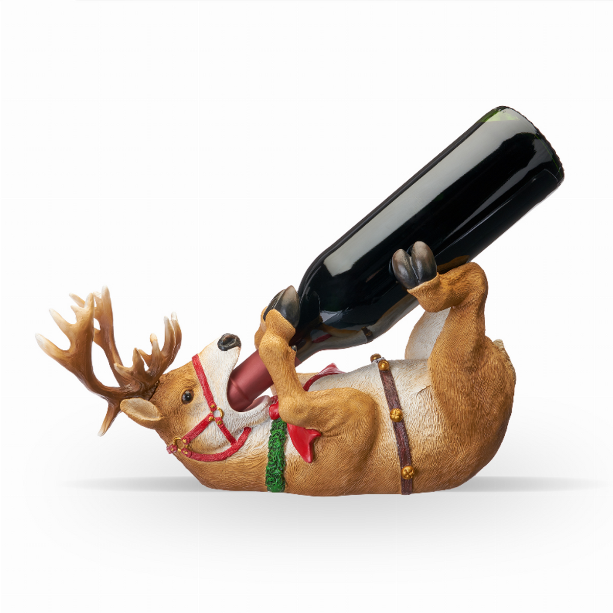 Reindeer Wine Bottle Holder by True