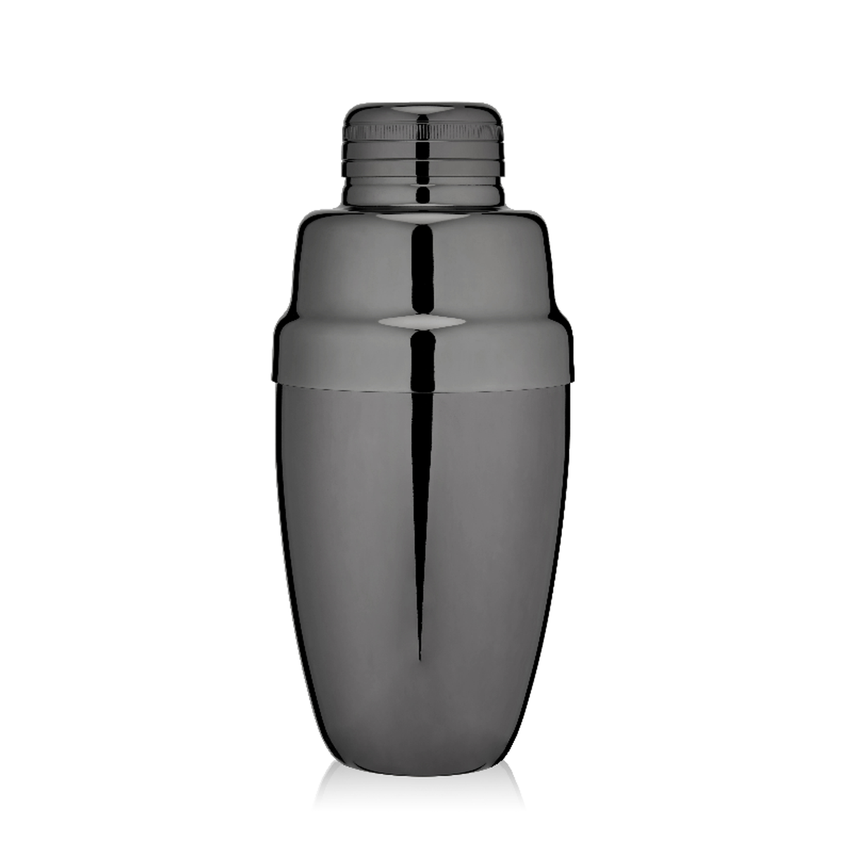 Viski Gunmetal Heavyweight Cobbler Cocktail Shaker