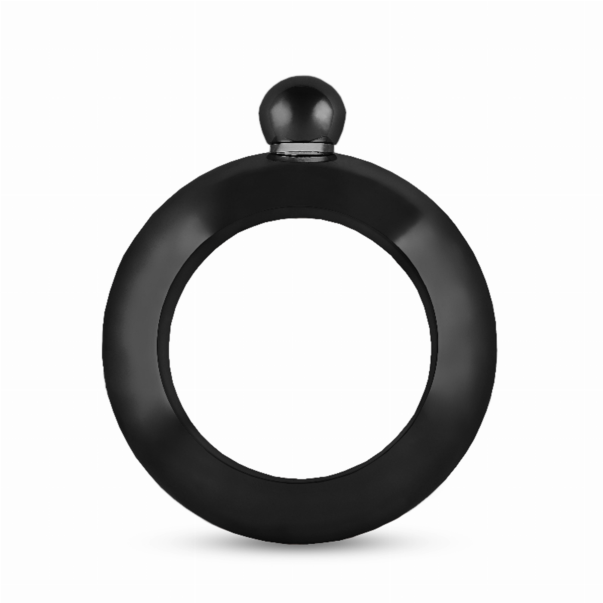 Blush Charade Black Bracelet Flask