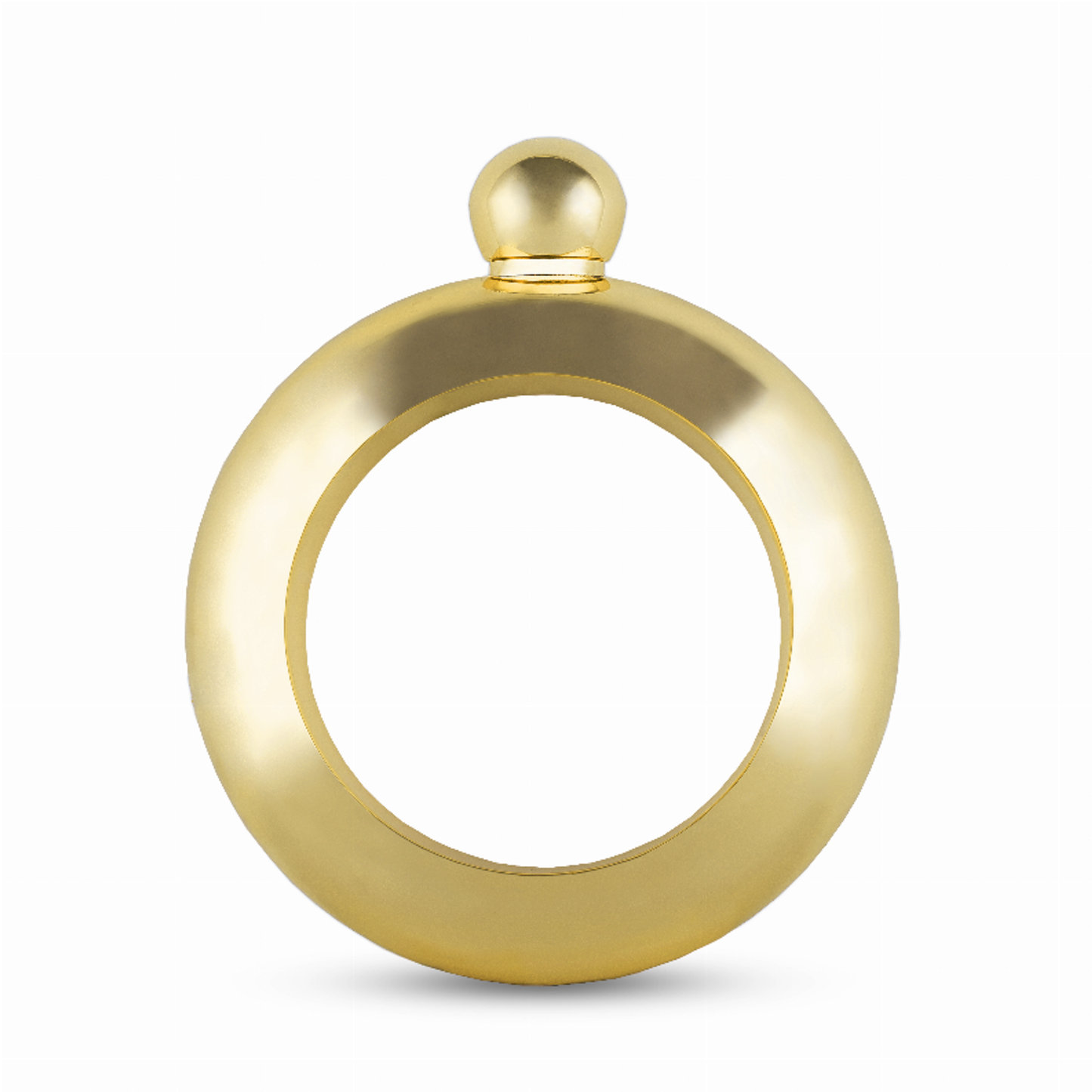 Charade Gold Bracelet Flask by Blush, 4 oz