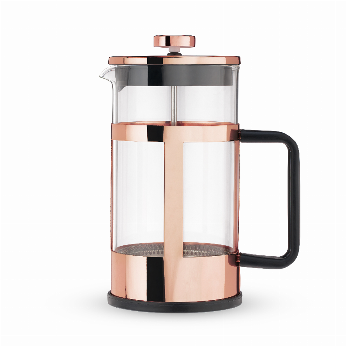 Piper Rose Gold Tea and Coffee Press Pot, 34 oz