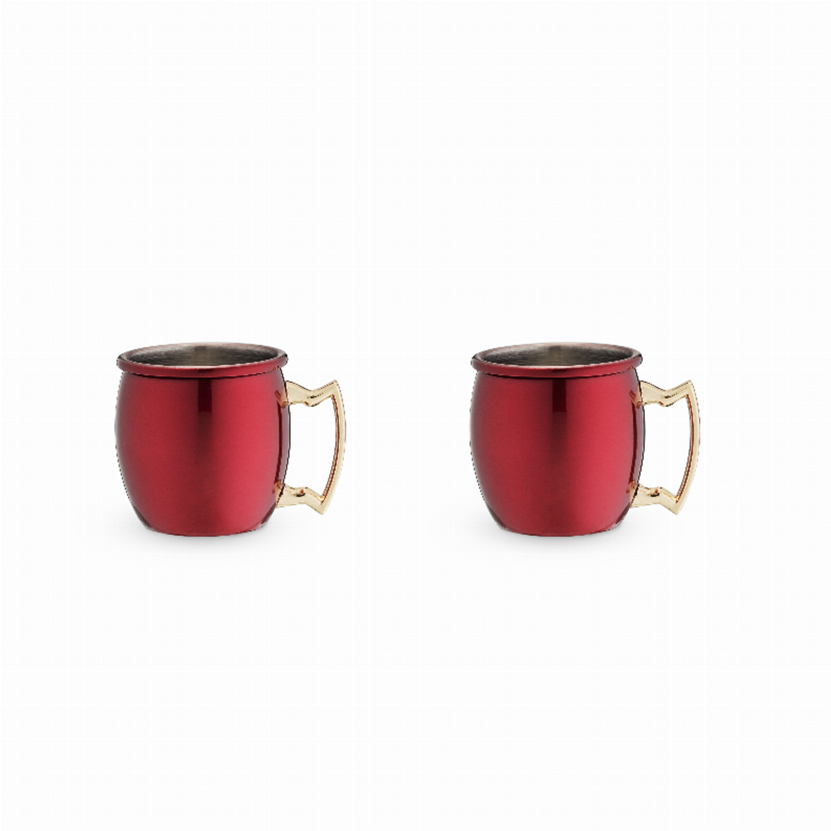 Red Moscow Shot Mug Set by Twine