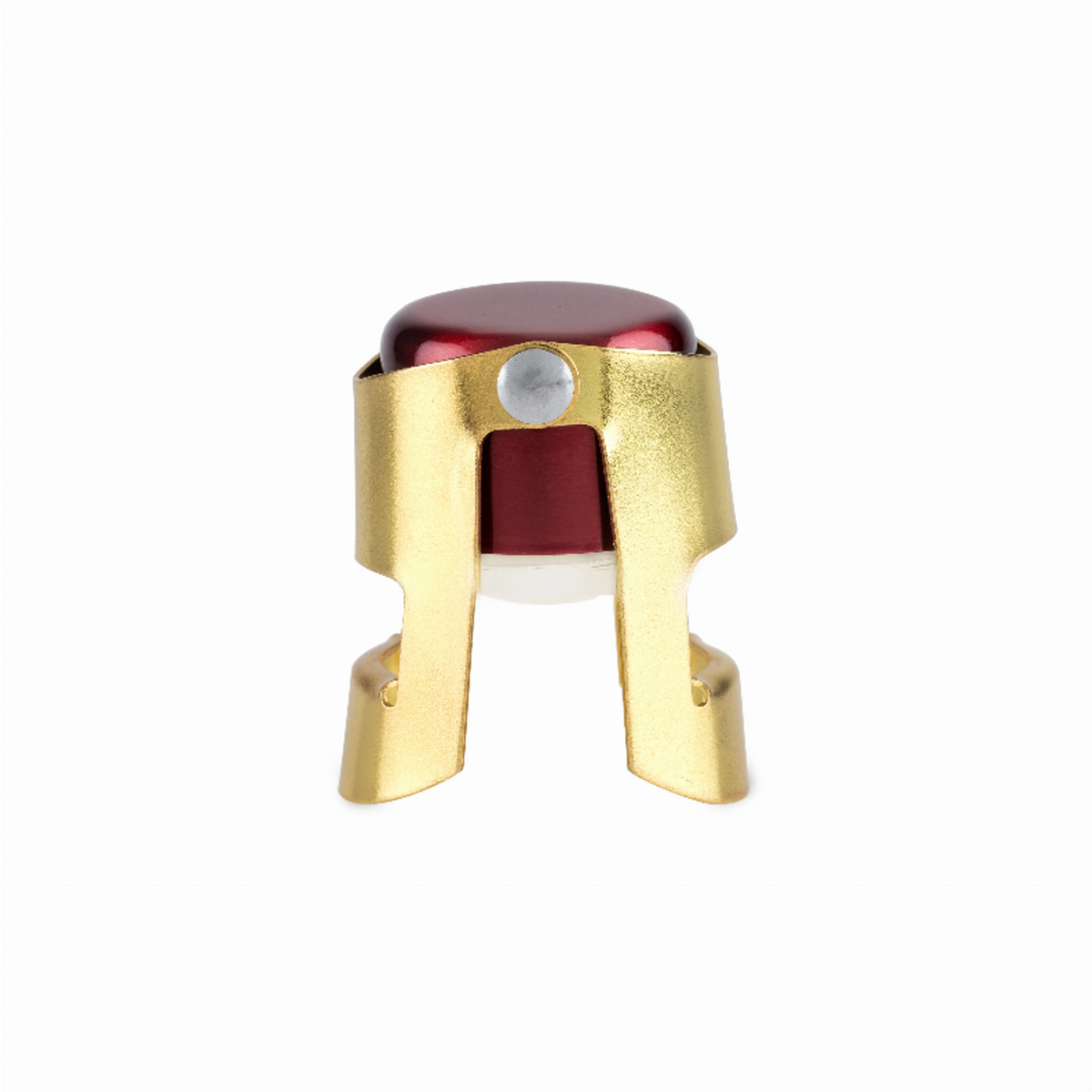Twine Red and Gold Champagne Stopper
