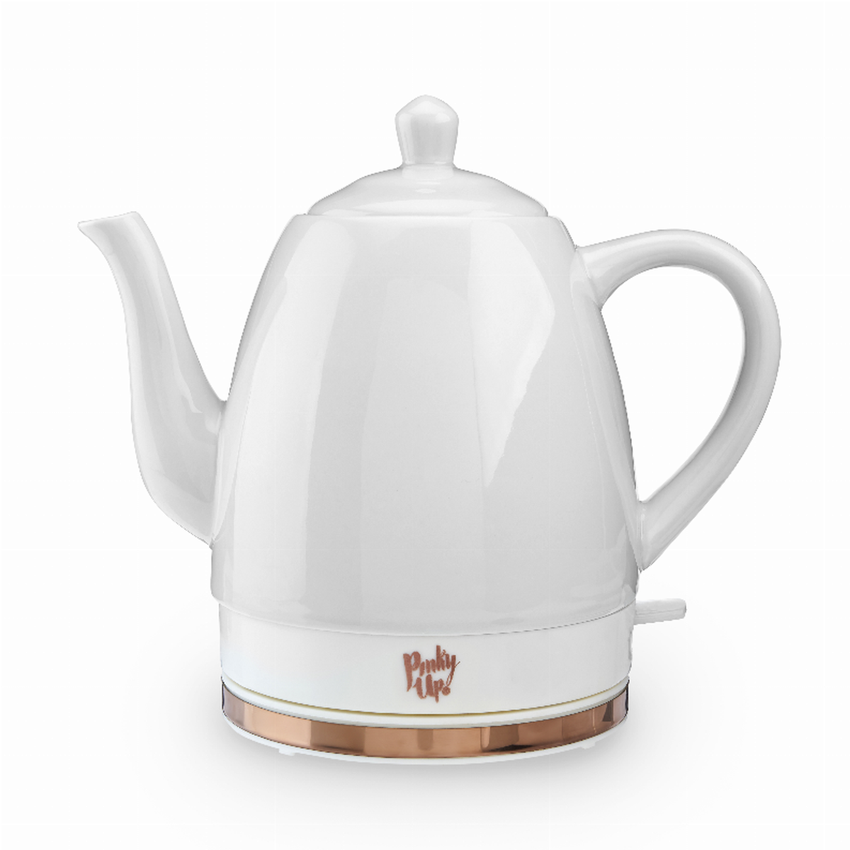 Noelle Ceramic Electric Tea Kettle by Pinky Up, Grey