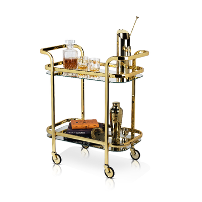 Viski Gold Bar Cart