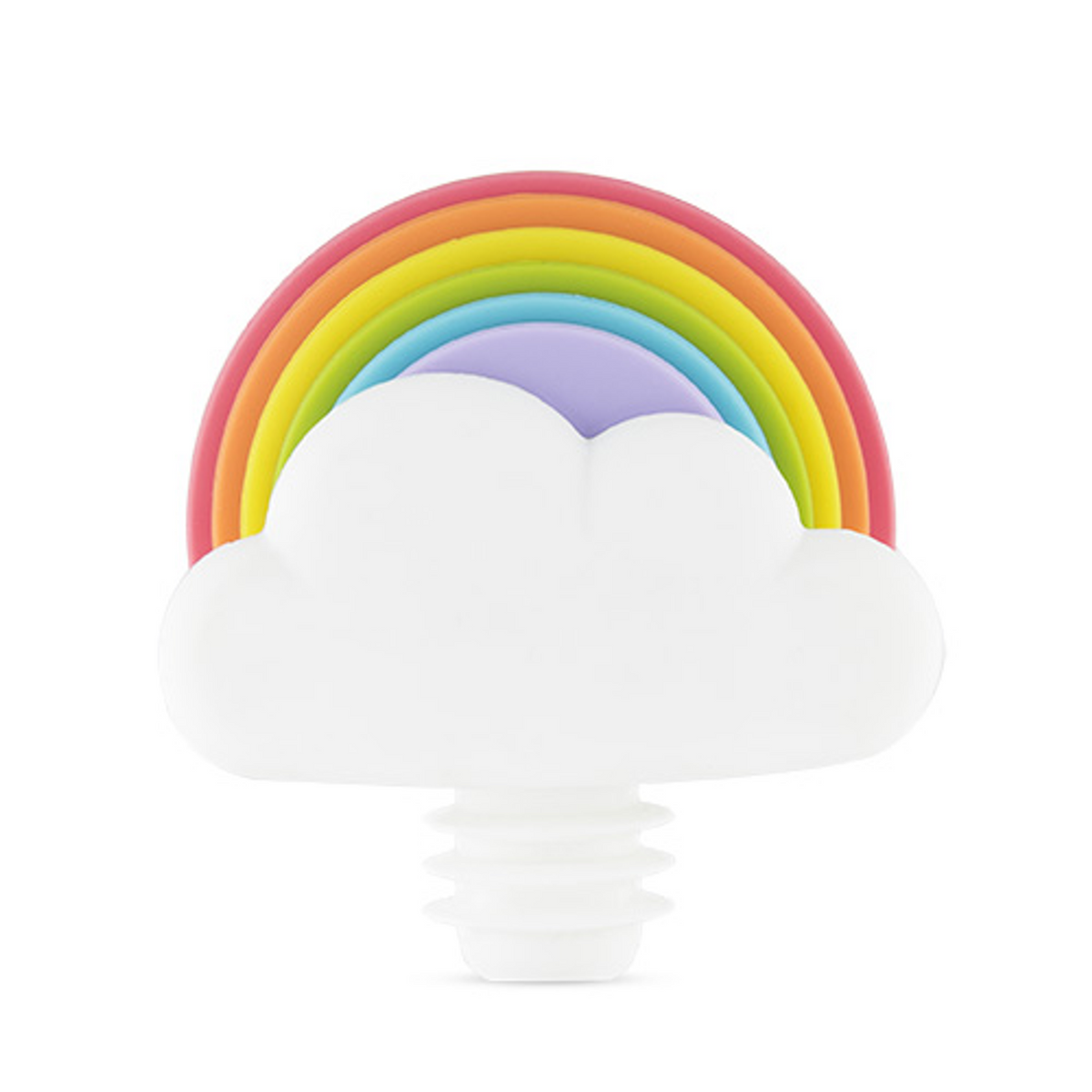 Rainbow Bottle Stopper and Drink Charm Set by Truezoo