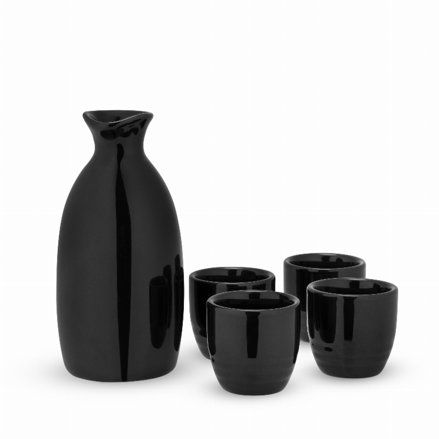 Moga 5-Piece Sake Set by True