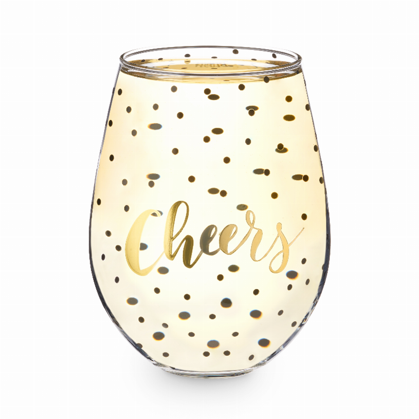 Cheers Stemless Wine Glass by Blush, 30 oz