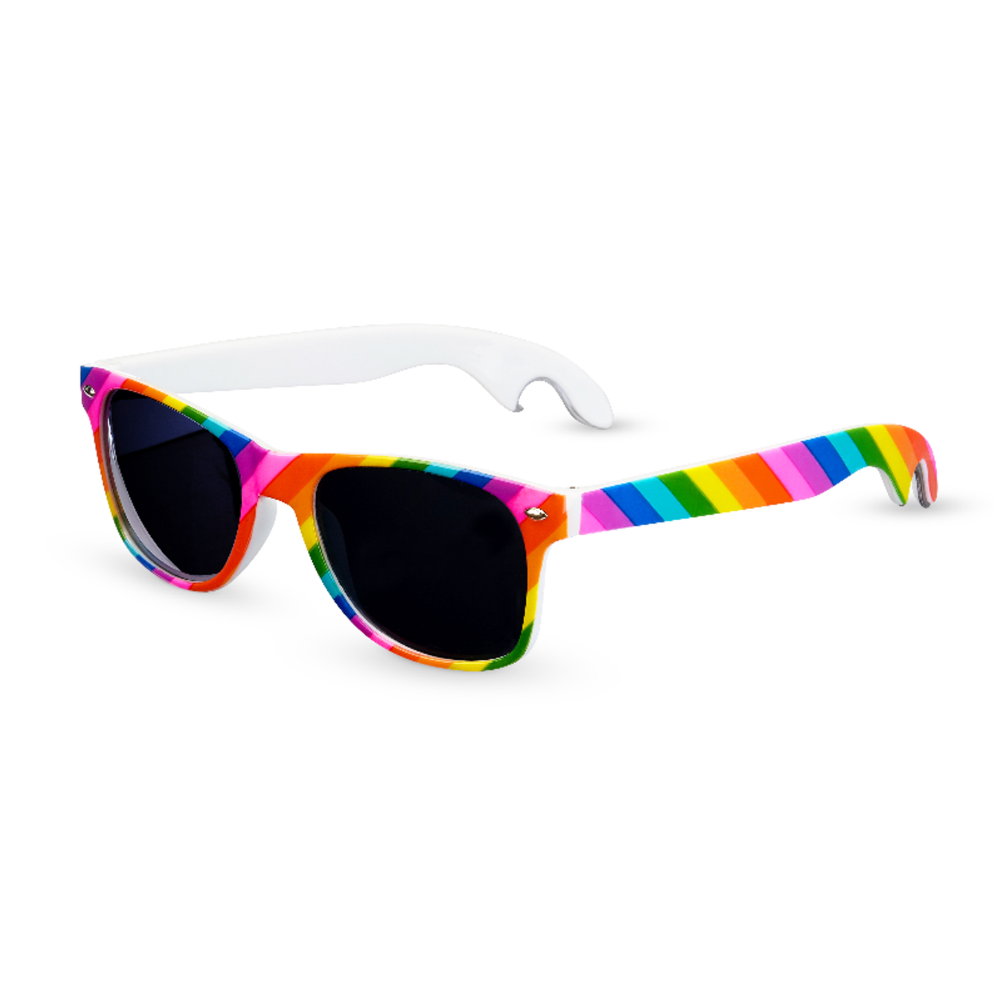 Rainbow Bottle Opener Sunglasses by Truezoo