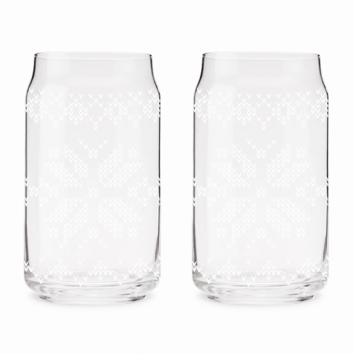 Nordic Knit Pint Glass Set by Foster & Rye