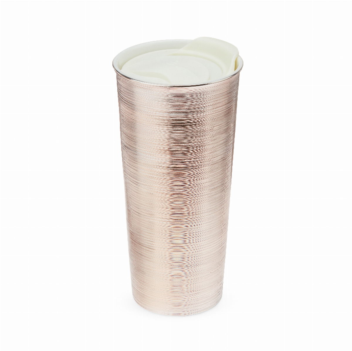 Pinky Up Quinn Rose Gold Travel Tumbler, 16 oz