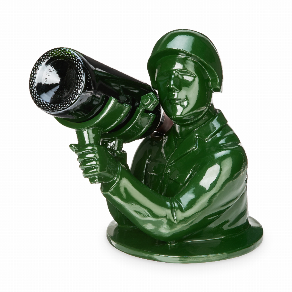 Foster & Rye Army Man Wine Bottle Holder