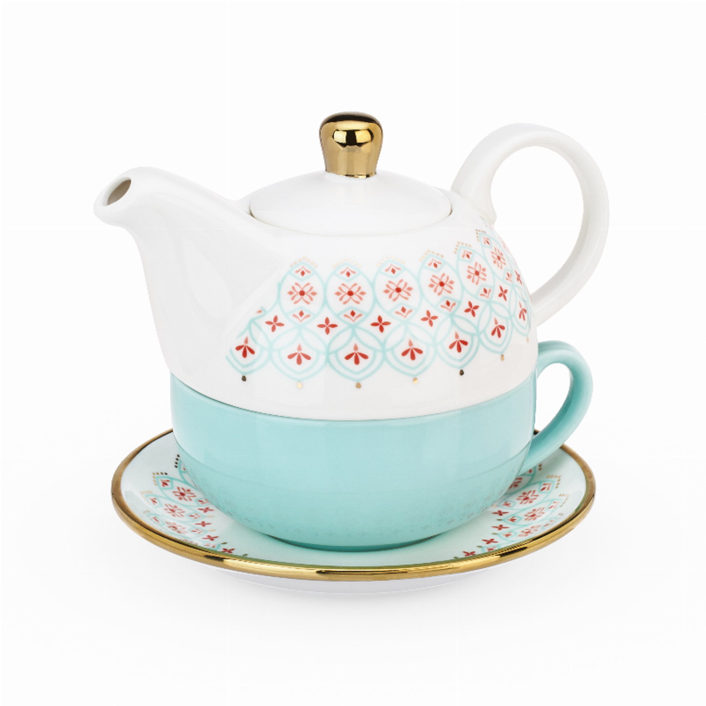 Pinky Up Addison Arabesque Tea for One Set