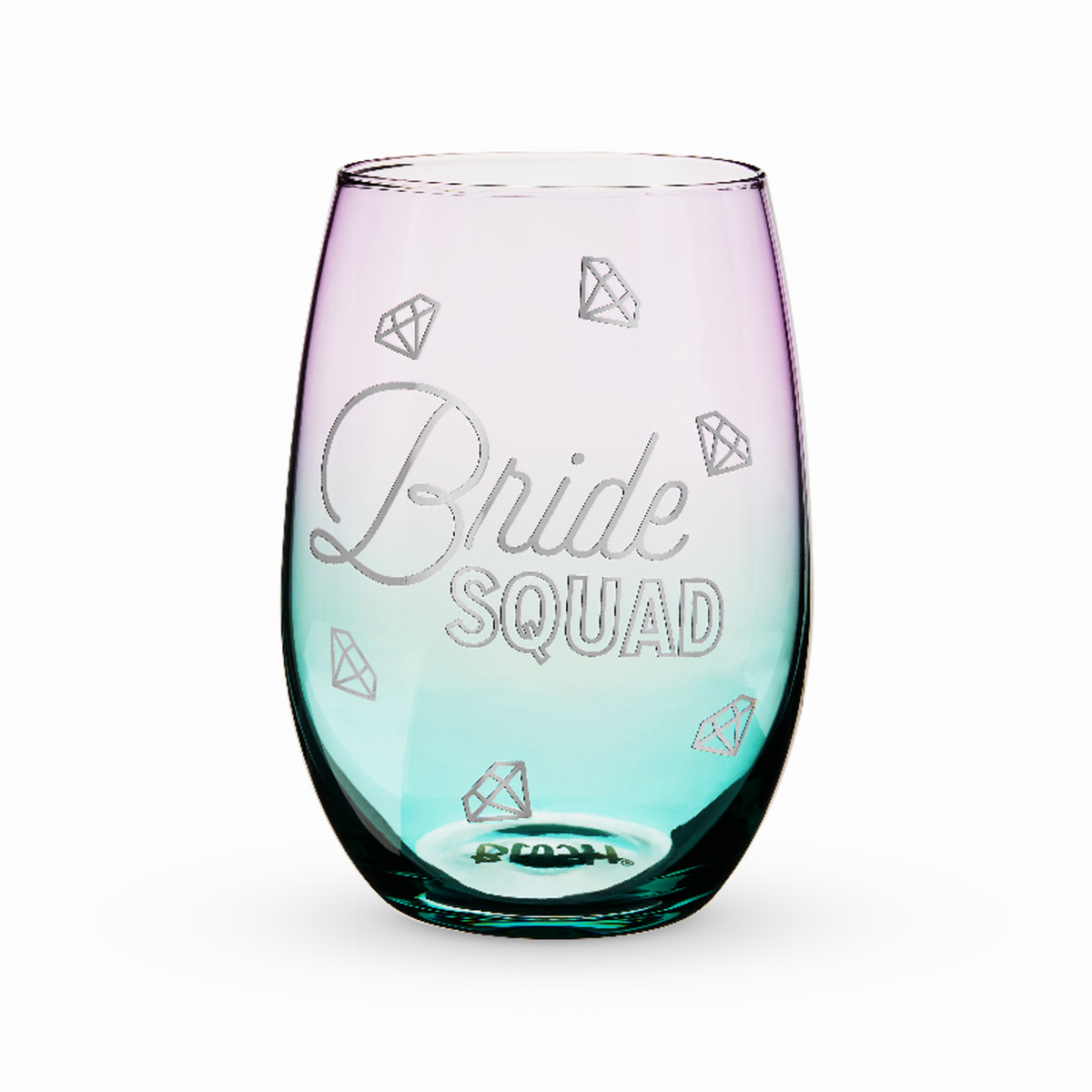 Bride Squad Stemless Wine Glass by Blush