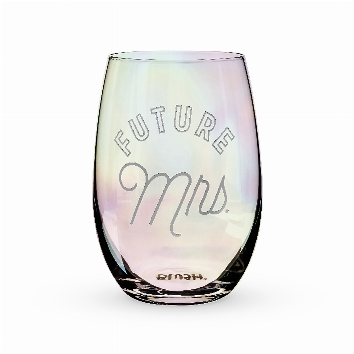 Future Mrs. Stemless Wine Glass by Blush, 12 oz