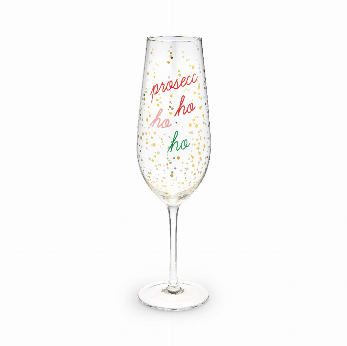 Prosecc-Ho-Ho-Ho Full Bottle Flute by Blush