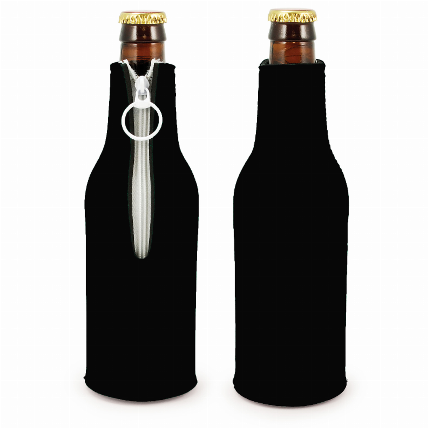 Bottle Suit Neoprene Zippered Bottle Cooler by True