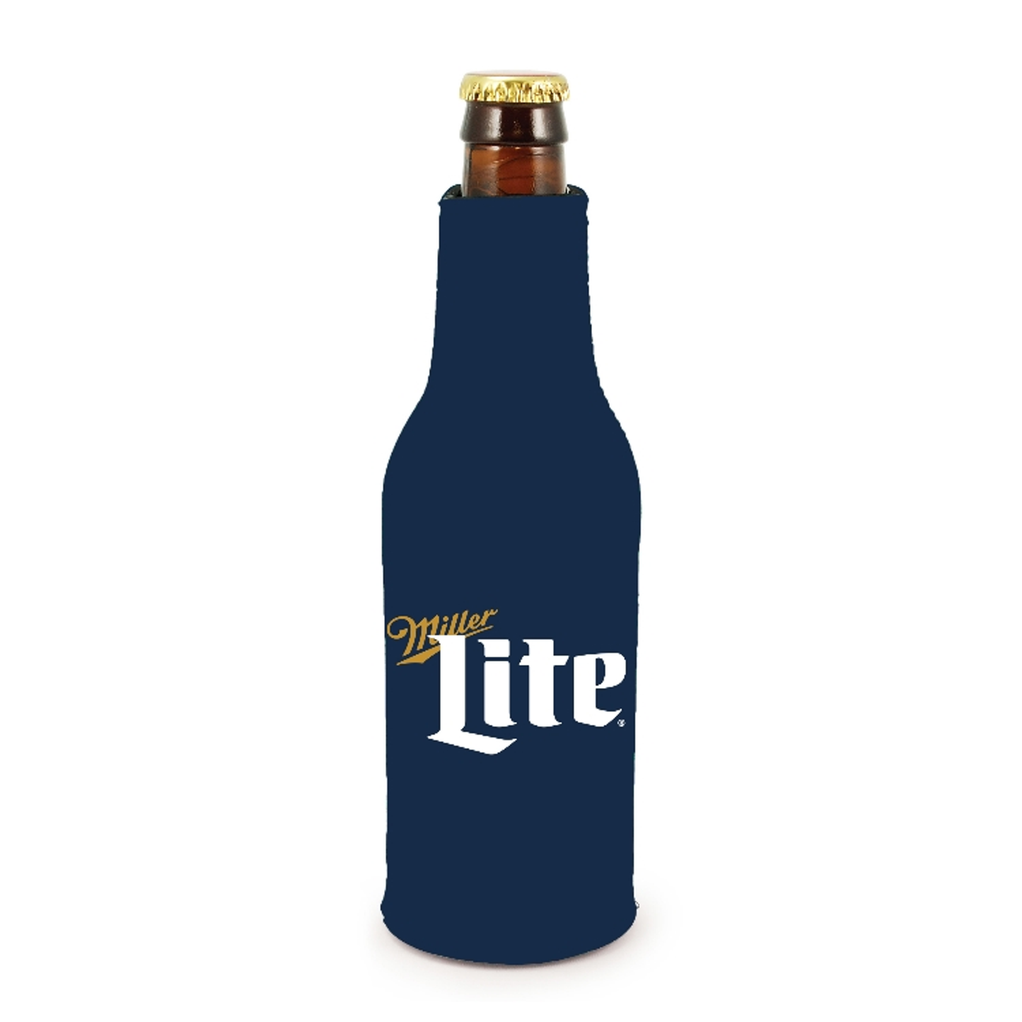 Miller Lite Zippered Bottle Suit Cooler