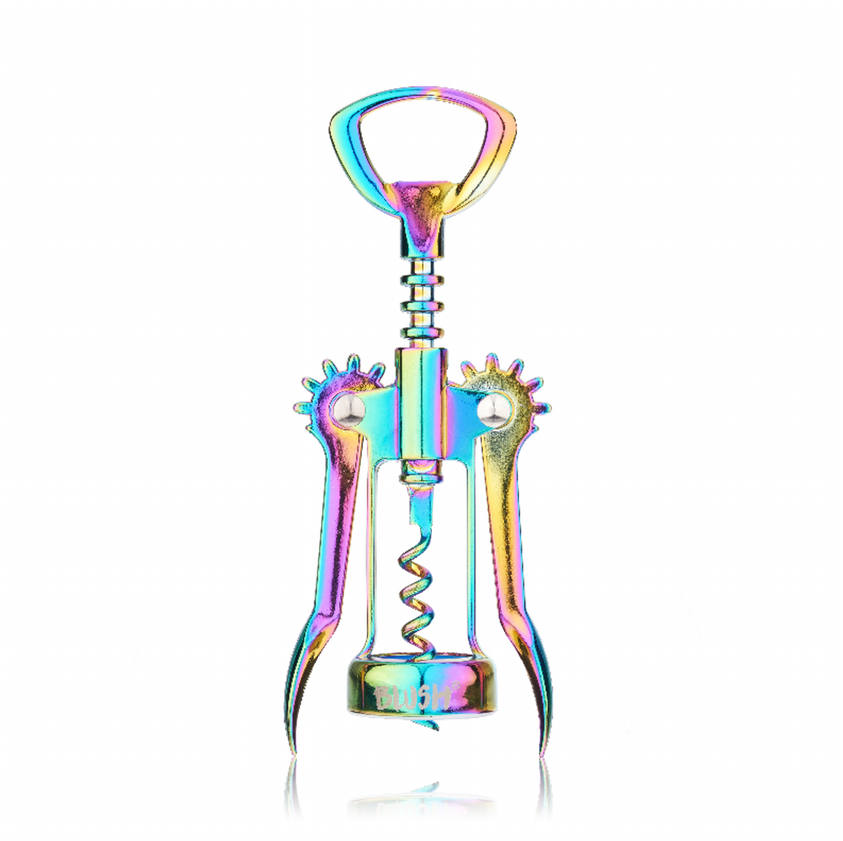 Blush Mirage Iridescent Winged Corkscrew