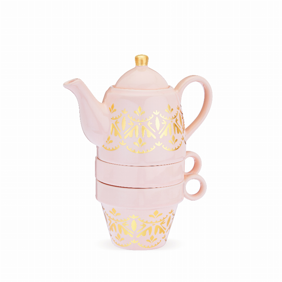 Taylor Casablanca Pink Tea for Two Set by Pinky Up