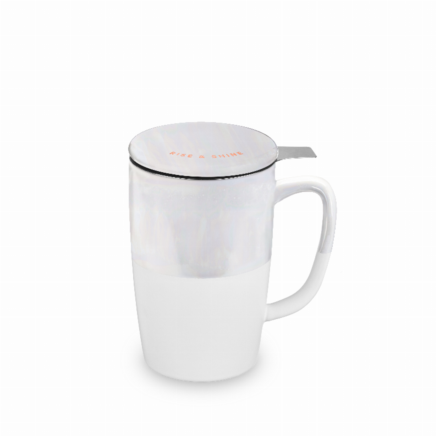 Delia Rise & Shine Tea Mug & Infuser by Pinky Up, 18 oz