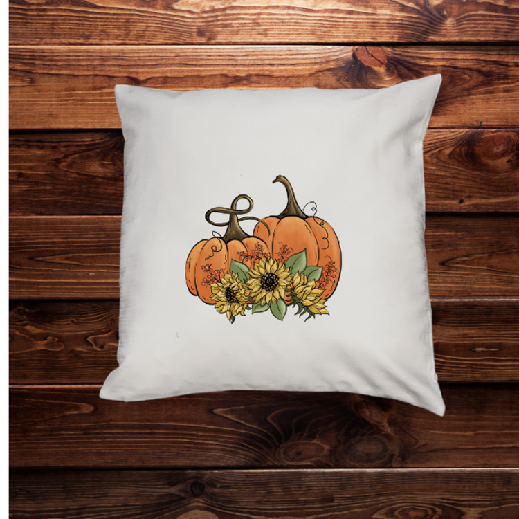 Fall Pumpkin Pillow Cover
