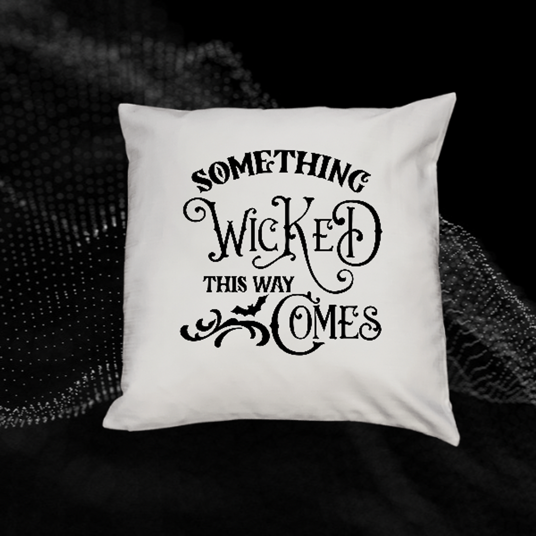 Something Wicked Pillow Cover