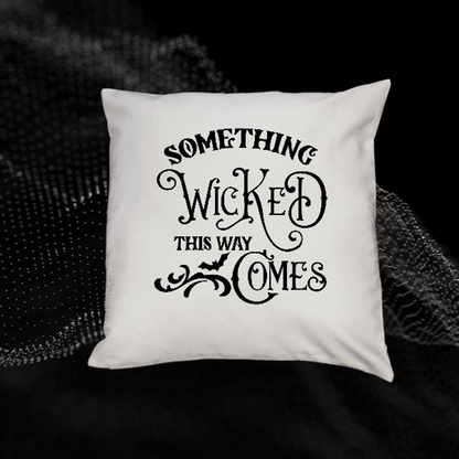 Something Wicked Pillow Cover