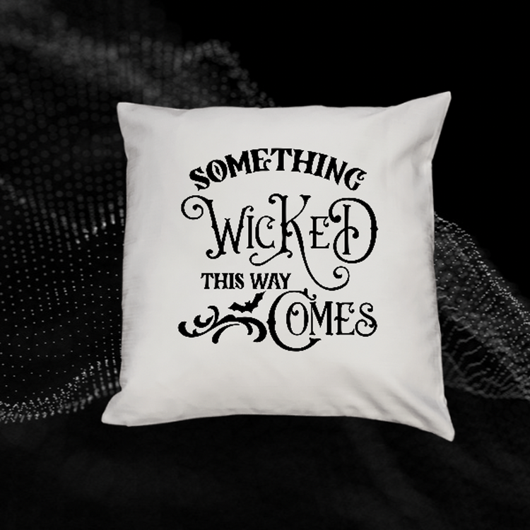 Something Wicked Pillow Cover
