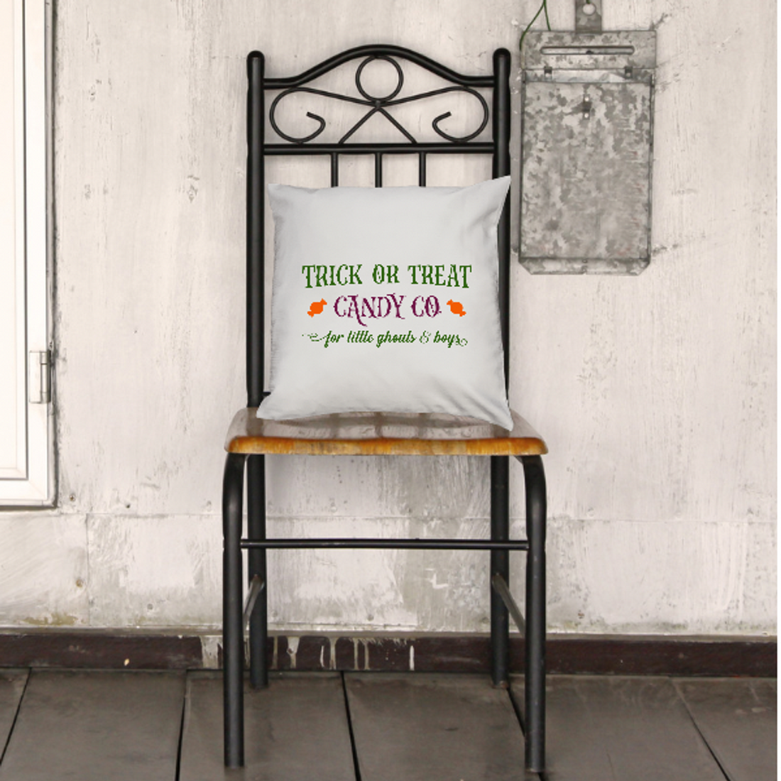Trick or Treat Pillow Cover