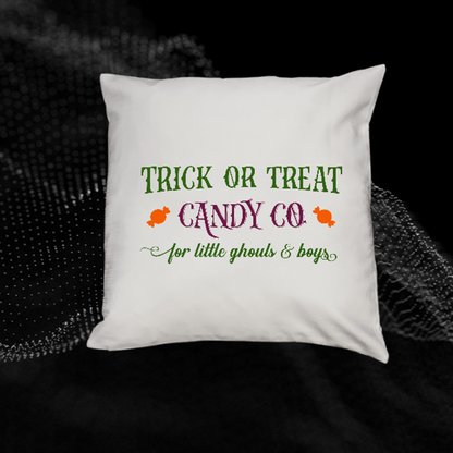 Trick or Treat Pillow Cover