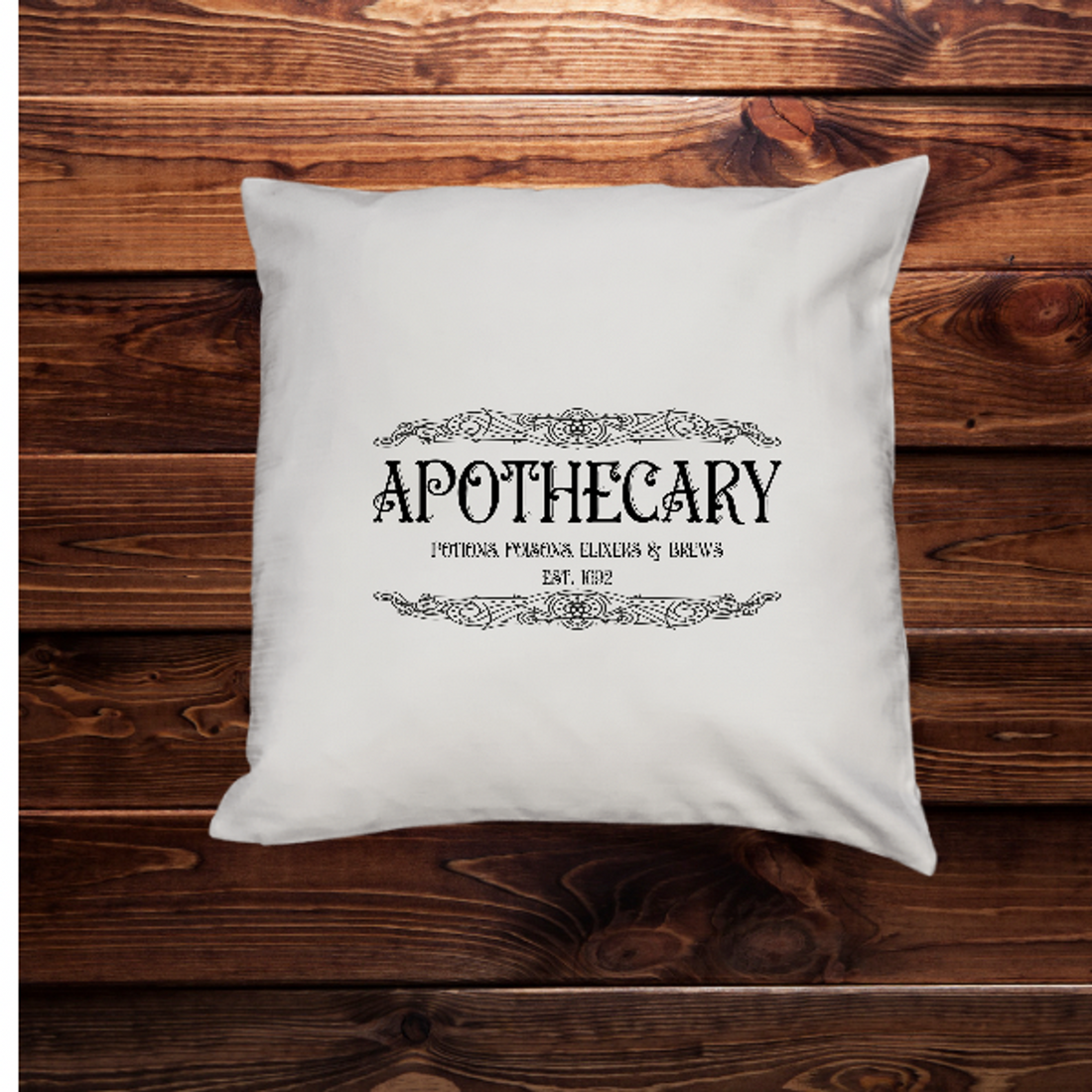 Apothecary Pillow Cover