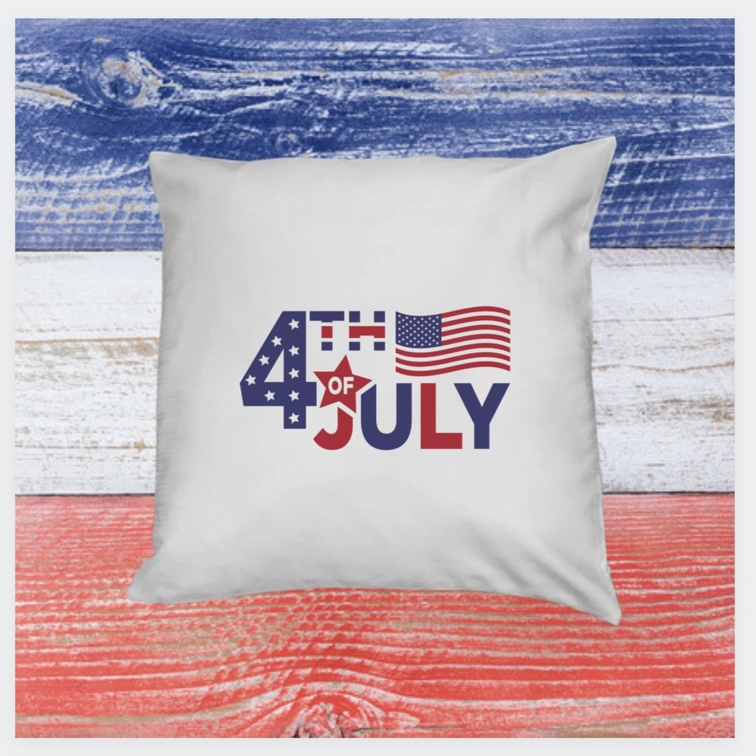 Stars & Stripes Pillow Cover