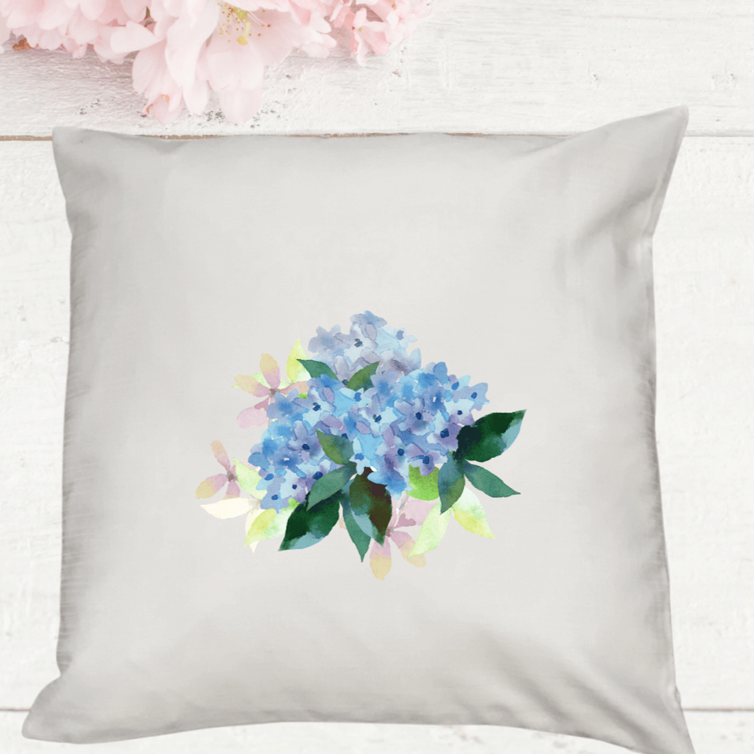 Hydrangea Pillow Cover