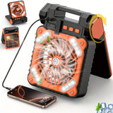 Solar Camping Fan