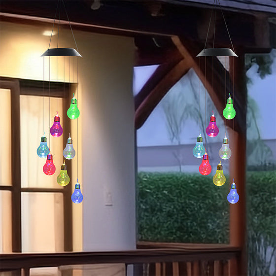 Solar Wind Chime Light with Color Gradient Garden & Outdoor product image 4
