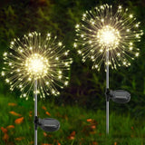 Solar Powered LED Flower Garden Light