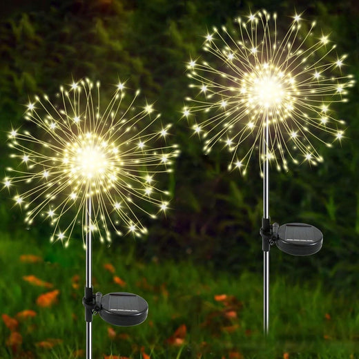 Solar Powered LED Flower Garden Light
