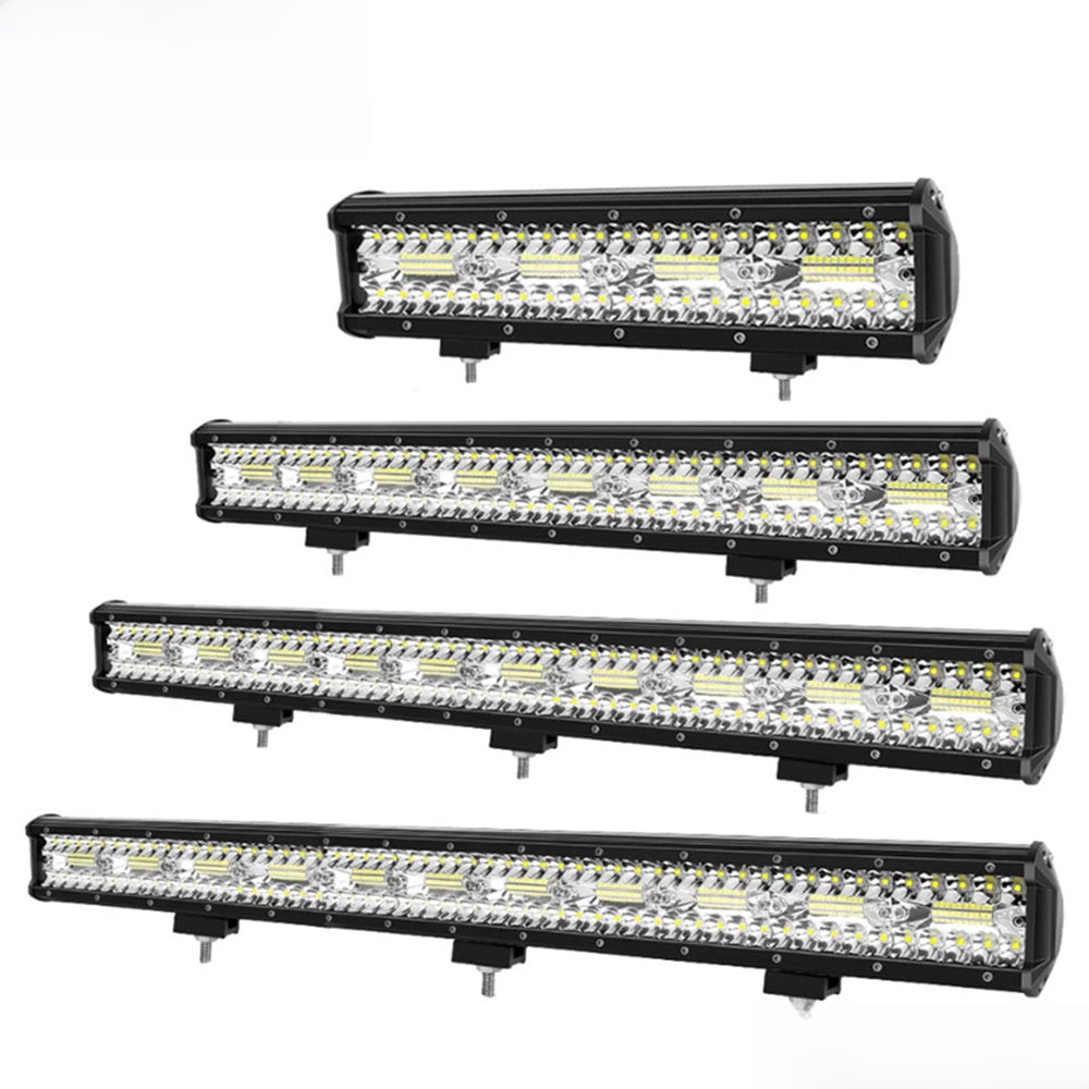 LED Car Strip Light 20-Inch 140 Bead Off-Road Vehicle Roof Light